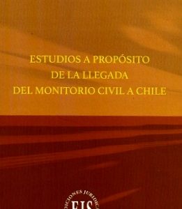 Estudios a propósito de la llegada del Monitorio Civil a Chile
